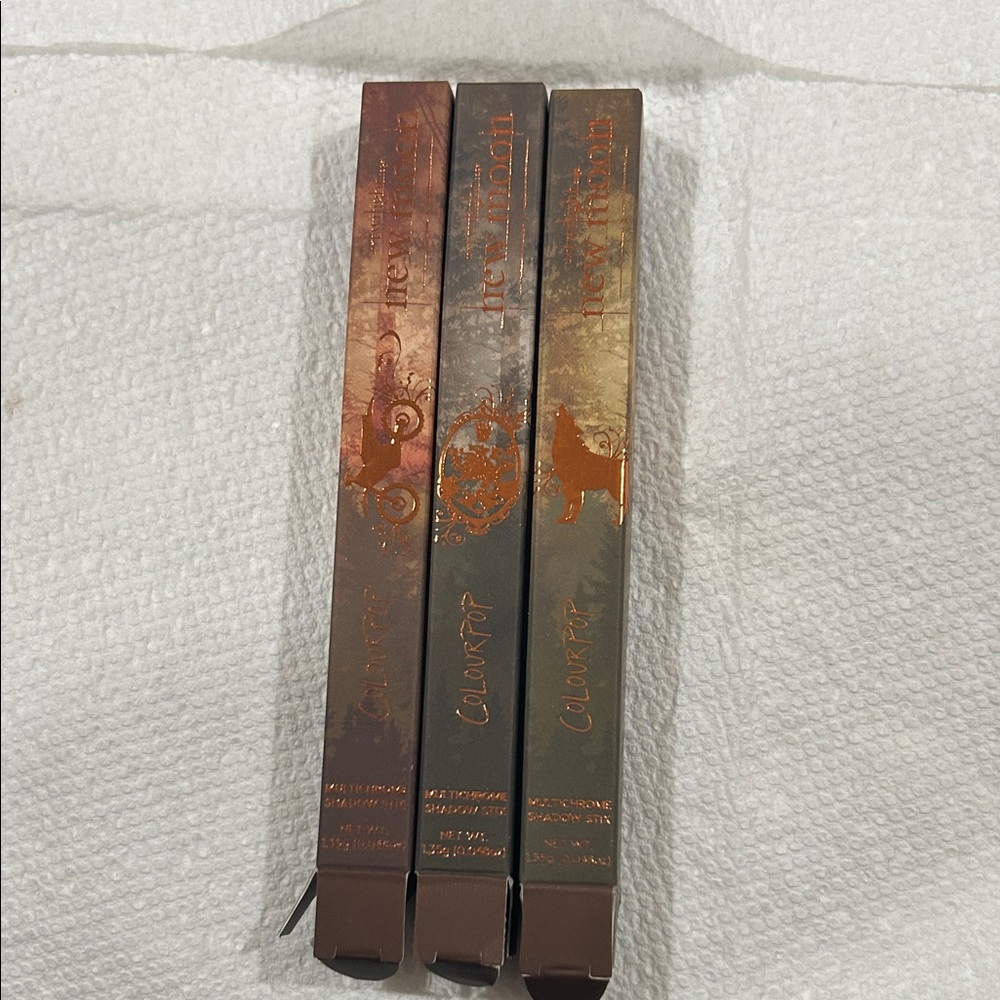 Twilight X Colourpop NEW MOON Multichrome Shadow Stix Bundle of 3. NIB.